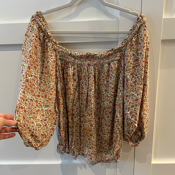 Wide neck boho top - Picture 5 of 5